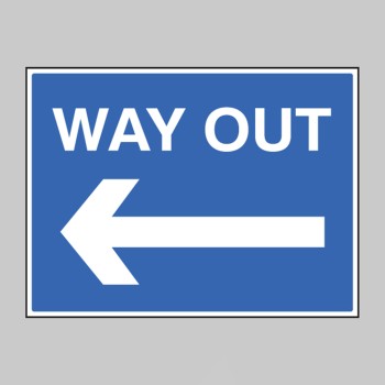 Way Out - Arrow Left - 