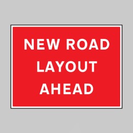 New Road Layout Ahead - 