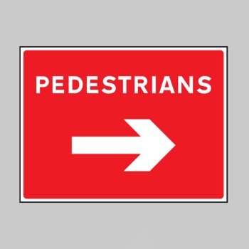 Pedestrians - Arrow Right - 