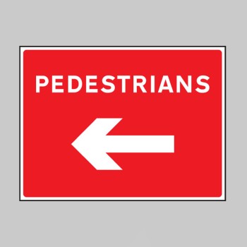 Pedestrians - Arrow Left - 