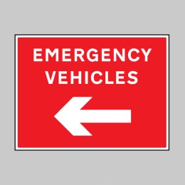 Emergency Vehicles - Arrow Left - 