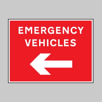 Emergency Vehicles - Arrow Left - 