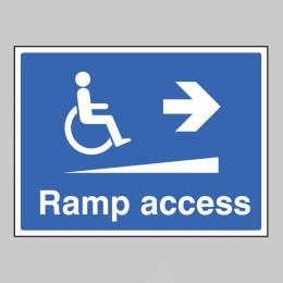 Ramp Access - Arrow Right - 