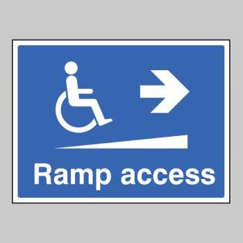 Ramp Access - Arrow Right - 