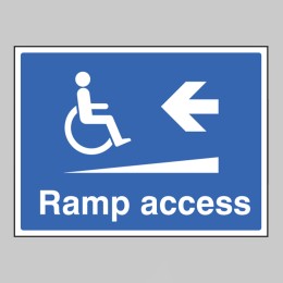 Ramp Access - Arrow Left - 