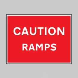 Caution - Ramps - 
