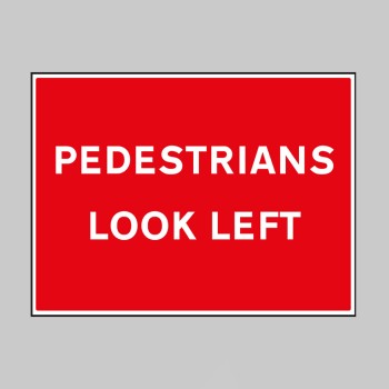 Pedestrians Look Left - 