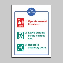 Fire Action - EEC (Dialled Automatically)