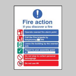 EEC Fire Action (Manual Call 999) - Lift in Building