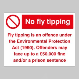 No Fly Tipping - 