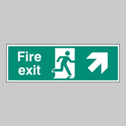Fire Exit - Up and Right - 