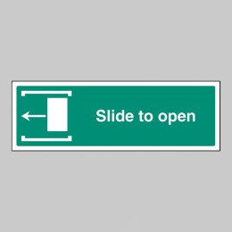 Slide to Open - Arrow Left - 