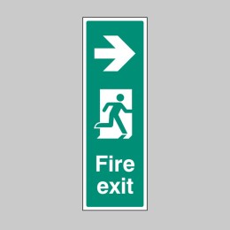 Fire Exit - Right (Portrait) - 