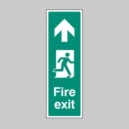 Fire Exit - Up / Straight On (Portrait) - 