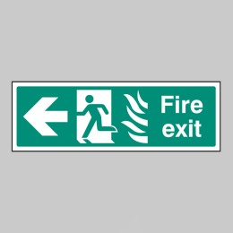 HTM Fire Exit - Arrow Left - 