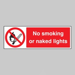 No Smoking Or Naked Lights - 