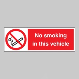 No Smoking in the Vehicle - 