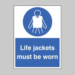 Life Jackets Must be Worn - 
