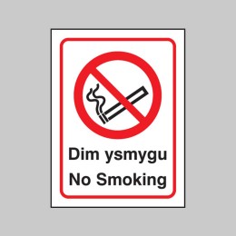 Welsh No Smoking - 