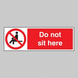 Do Not Sit Here - 