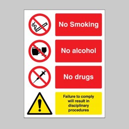 No Smoking - Alcohol - Drugs - 