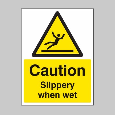 Caution - Slippery When Wet - Caution - Slippery When Wet -