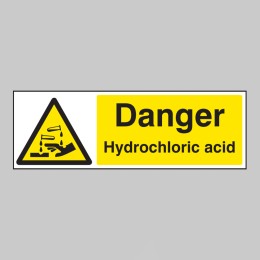 Danger - Hydrochloric Acid - 