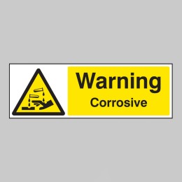 Warning - Corrosive - 