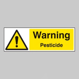 Warning - Pesticide - 