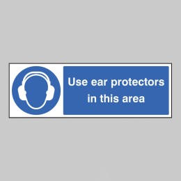 Use Ear Protectors in this Area - 