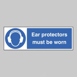 Ear Protectors Must be Worn - 
