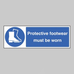 Protective Footwear Must be Worn - 