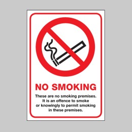 No Smoking Premises - (Scotland) - 