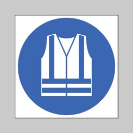 High Visibility Clothing Symbol  - 