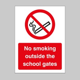 No Smoking Outside the School Gates - 