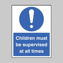 Children Must be Supervised At All Times - 