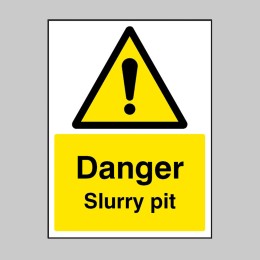 Danger - Slurry Pit - 