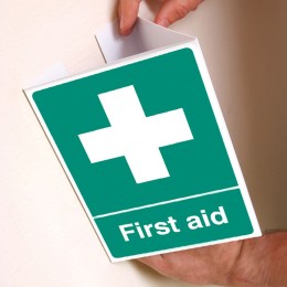 First Aid - Projecting Sign - First Aid - Projecting Sign -