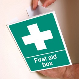 First Aid Box- Projecting Sign - First Aid Box- Projecting Sign -