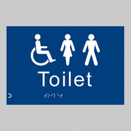 Braille - Toilet - 