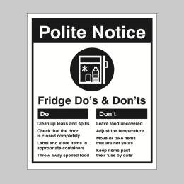 Refrigerator - Do's & Don'ts - 