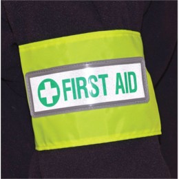 First Aid Reflective Armband - First Aid Reflective Armband -