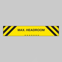 Max Headroom - Reflective Aluminium - 