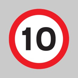 10mph - Class RA1 - Temporary - 