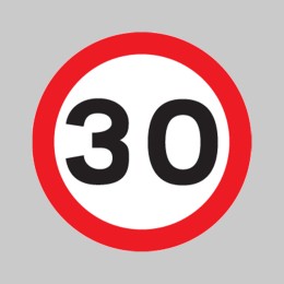 30mph - Class RA1 - Temporary - 