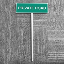 Private Road - Verge Sign - 