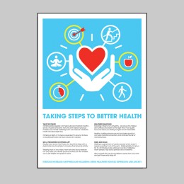 Taking Steps to Better Health - Poster - Taking Steps to Better Health - Poster -