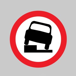 No Parking on Verge or Footway - Class RA1 and R2 - 