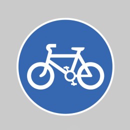 Pedal Cycle Route Only - Class R2 - Permanent - 