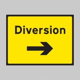 Diversion - Arrow Right - Class RA1 - Temporary - 